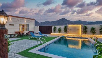 Fujairah Farmstay Mountain view Pool BBQ Kids area